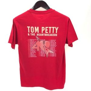 Hanes Shirts - TOM PETTY THE HEARTBREAKERS 40th Tour T-shirt M Hanes Shirts - TOM PETTY THE HEARTBREAKERS 40th Tour T-shirt M